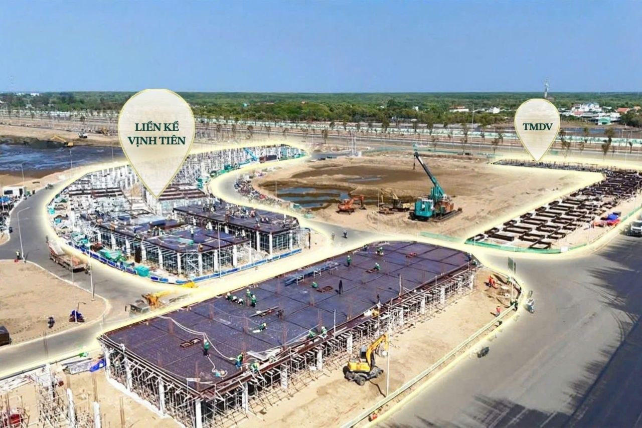 Shophouse liên kế tại Vịnh Tiên cập nhật ngày 31 tháng 3 năm 2026