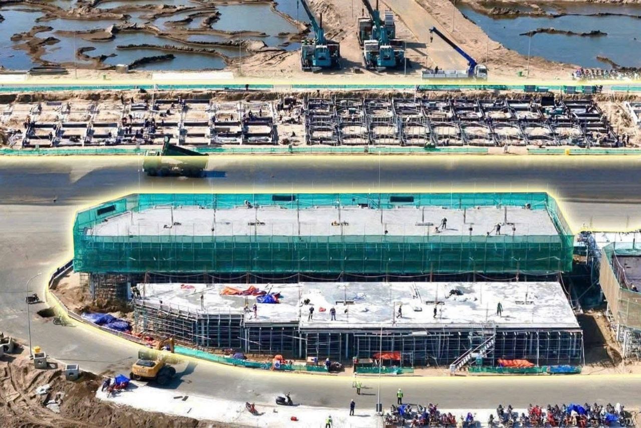 Cụm tiện ích quy mô lớn tại Vinhomes Cần Giờ cập nhật ngày 31 tháng 3 năm 2026