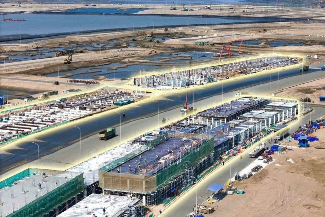 Cung đường nội khu và mặt bằng các cụm đảo tại Vịnh Tiên ngày 31 tháng 3 năm 2026