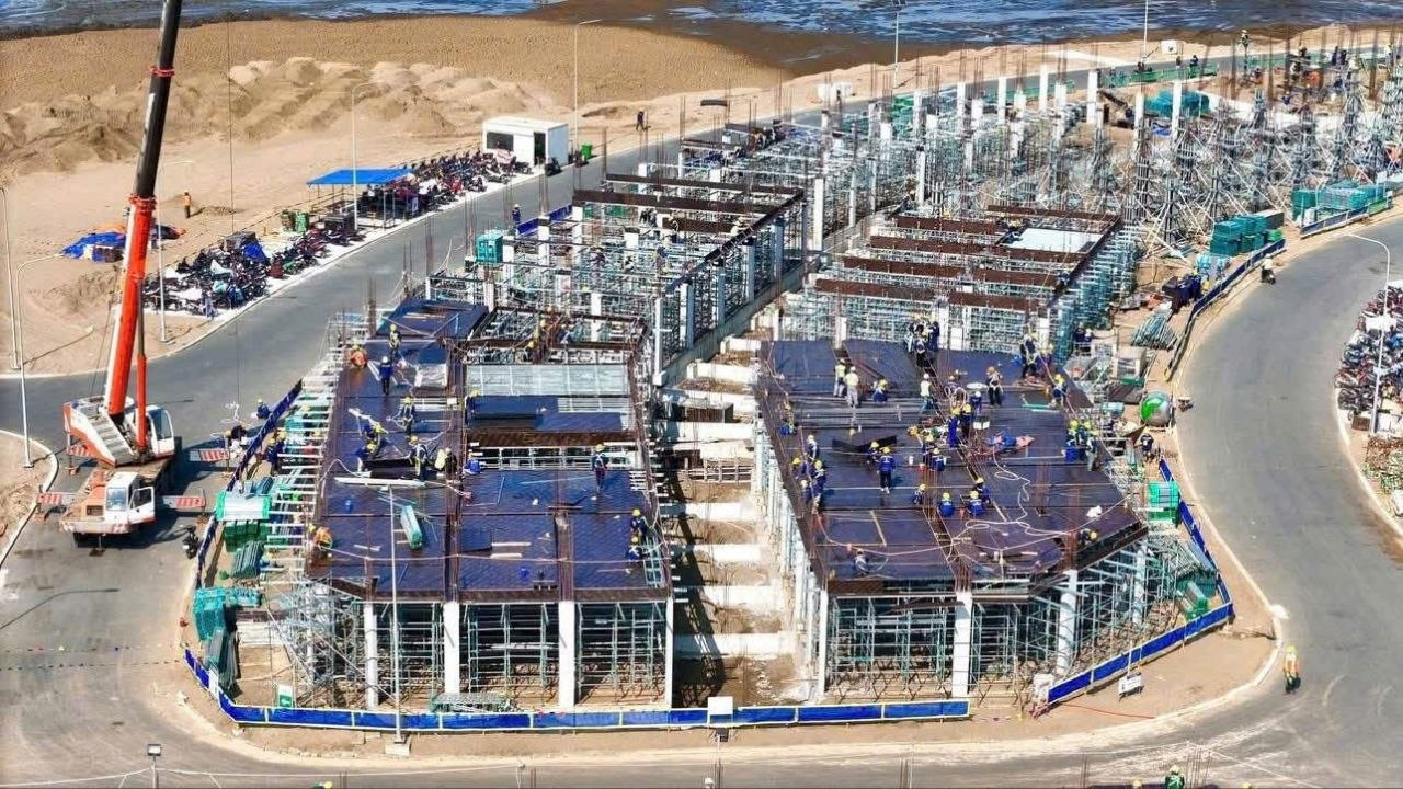 Tiến độ xây dựng Vinhomes Cần Giờ cập nhật ngày 31 tháng 3 năm 2026